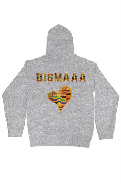 Bismaaa Pullover Hoodie - Gold African Print