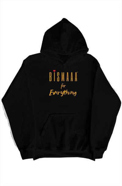 Bismaaa Heart of a Believer - Black Pullover Hoodie