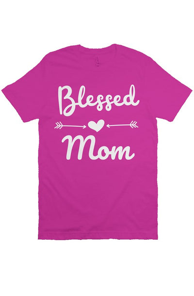 Blessed Mom and Mom's Blessing Bella Canvas T Shirt