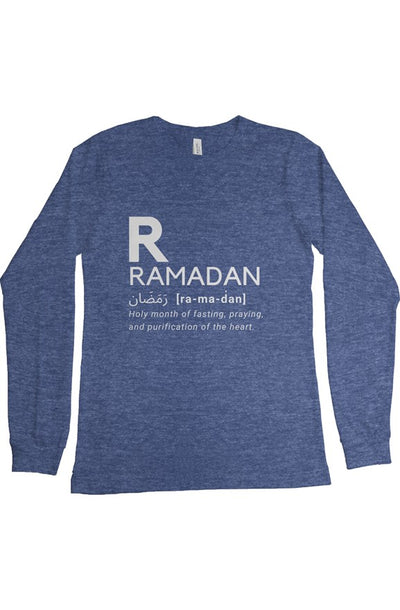 R - Ramadan Long Sleeve T Shirt